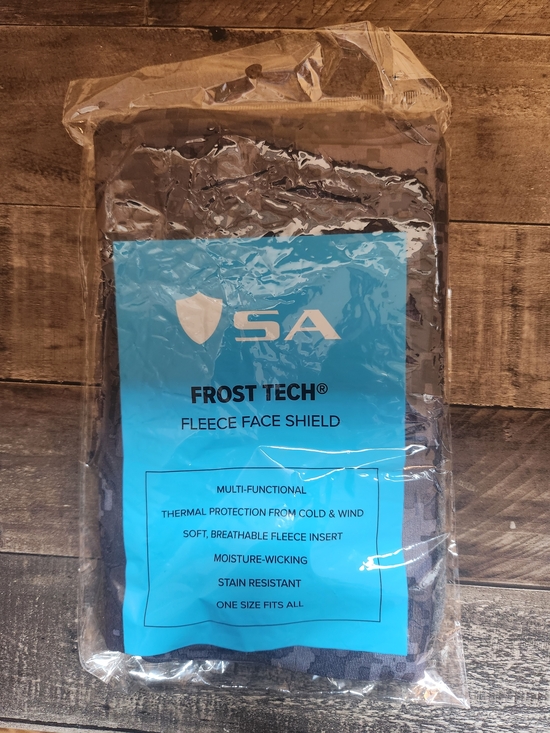 Other - SA Frost Tech Fleece Face Shield - Black